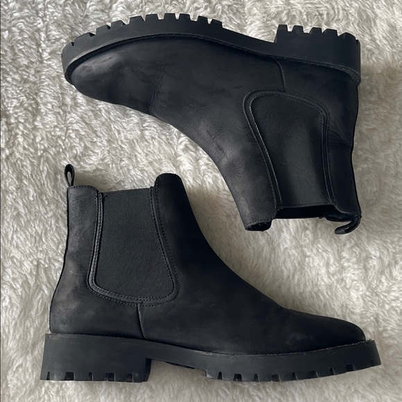 Thursday Boot Co Black Matte Leather Chelsea Boots size 9.5 - Picture 4 of 10